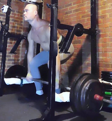 143 kg × 20 reps