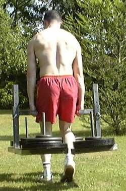 196 kg for 9.2 metres